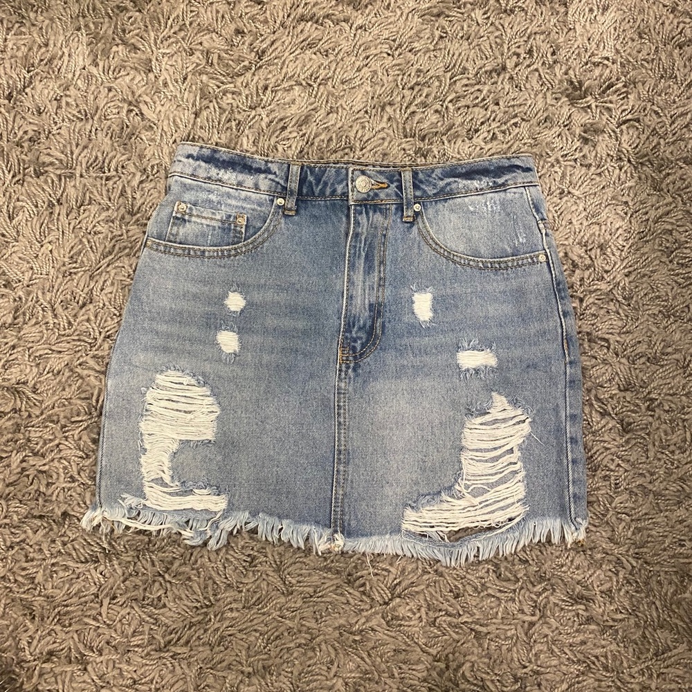 Forever 21 Denim Mini Skirt